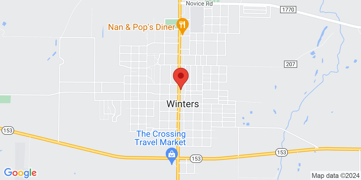 Map of Winters Public Library